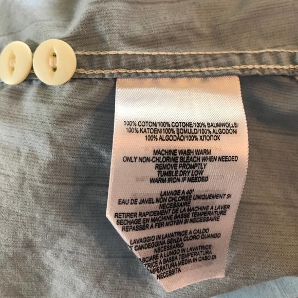 Double RL button down shirt, women's size 3 - Picture 5 of 6